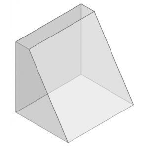 Custom dust cover – Overhang shape (Shape E)
