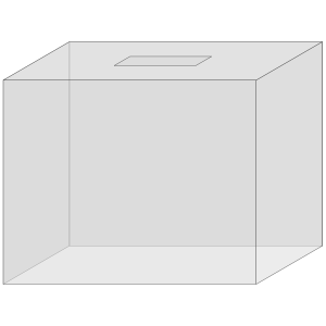 Custom amplifier dust cover – Box with handle cutout (Shape G)