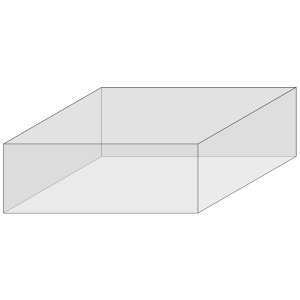 Custom HiFi & DJ dust cover – Box shape (Shape A)