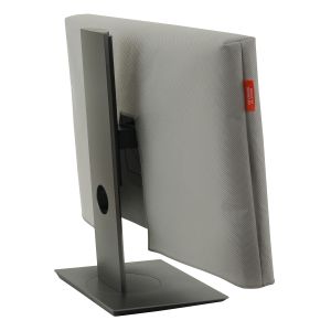 Custom Monitor dust cover with stand cutout – Box shape (Shape F)