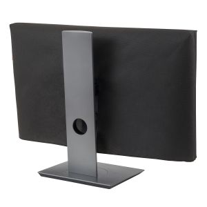 Custom Monitor dust cover with stand cutout – Box shape (Shape F)