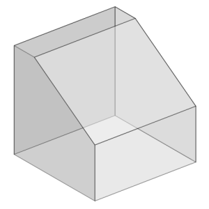 Custom dust cover – Step shape (Shape B)